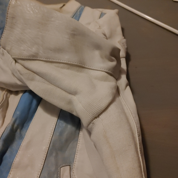 Vintage troop 1989 leather jacket - Picture 2 of 6